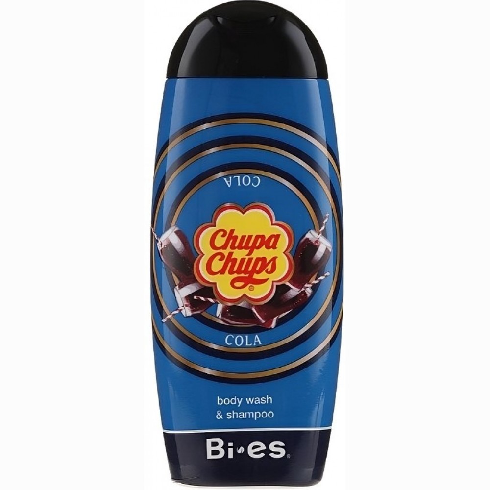 Dušo želė ir šampūnas viename CHUPA CHUPS kolos aromato 250 ML