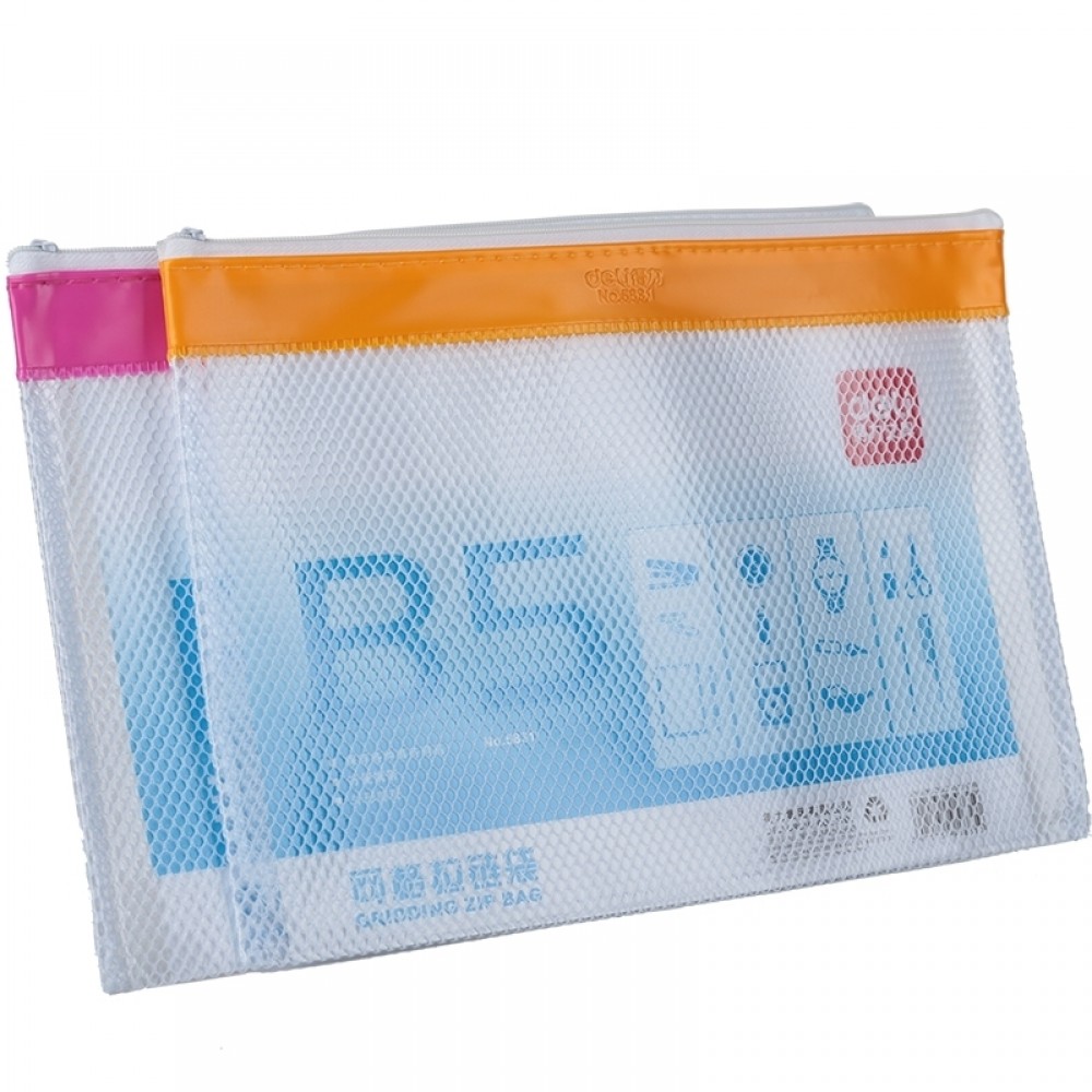 Aplankas - kišenė DELI 5831, B5, su užtrauktuku
