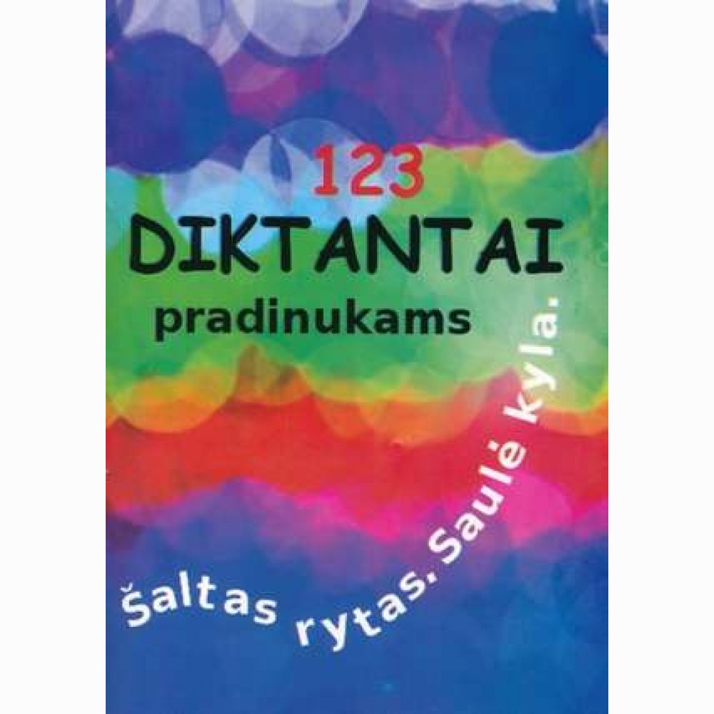 123 diktantai pradinukams