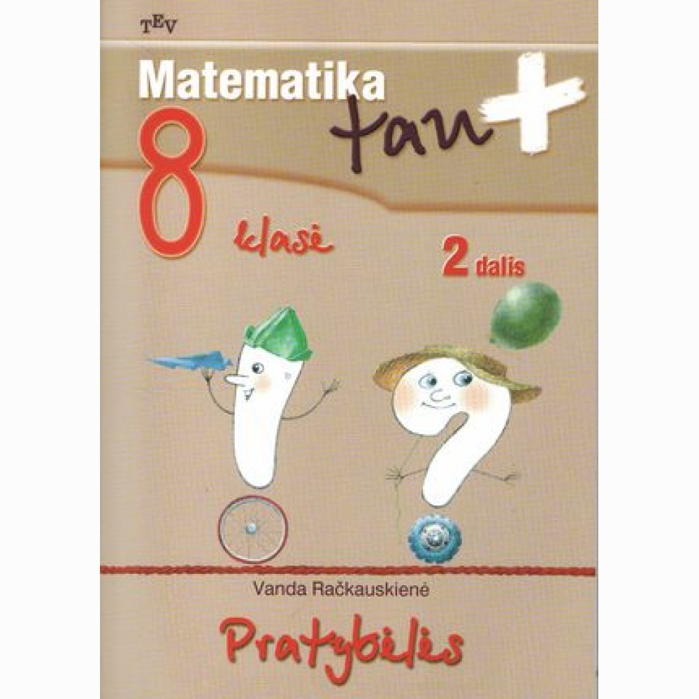 Matematika Tau Plius 8 kl. 2 d.pratybėlės.  (naujas)