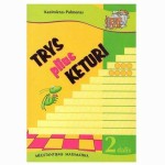 Trys plius keturi 2 d. 3-4 kl. Matematikos užduotys su sprendimais ir atsakymais