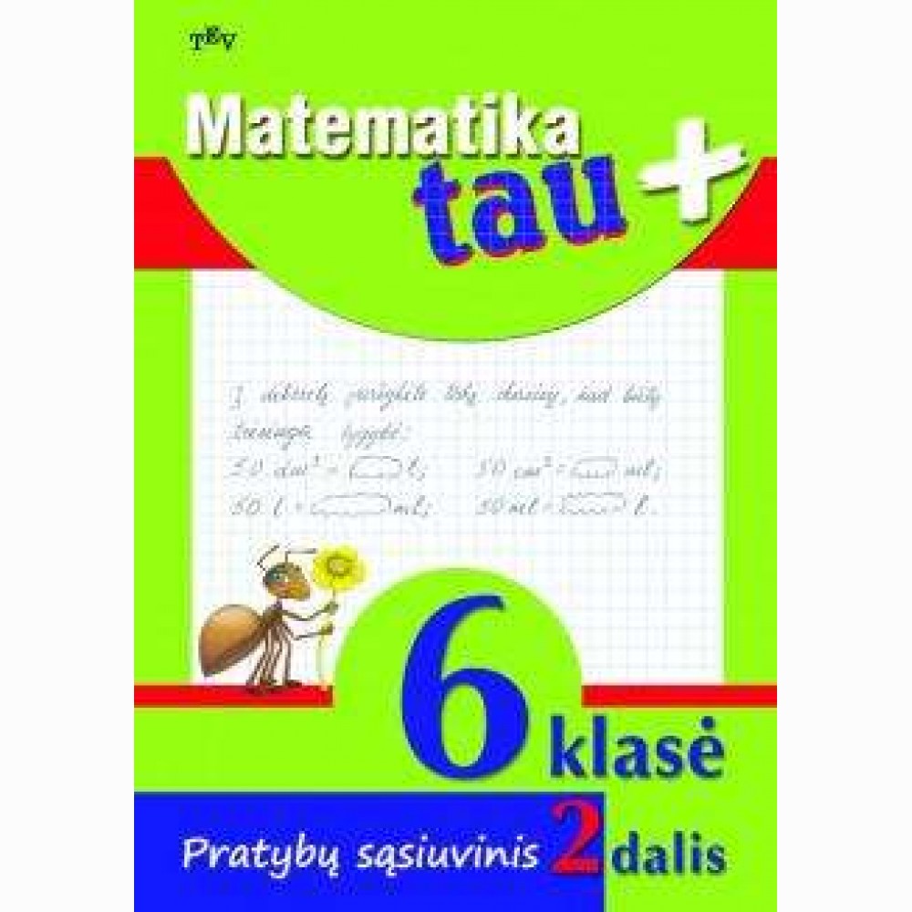 Matematika tau Plius 6 kl. Pr. Sąs. 2 d.