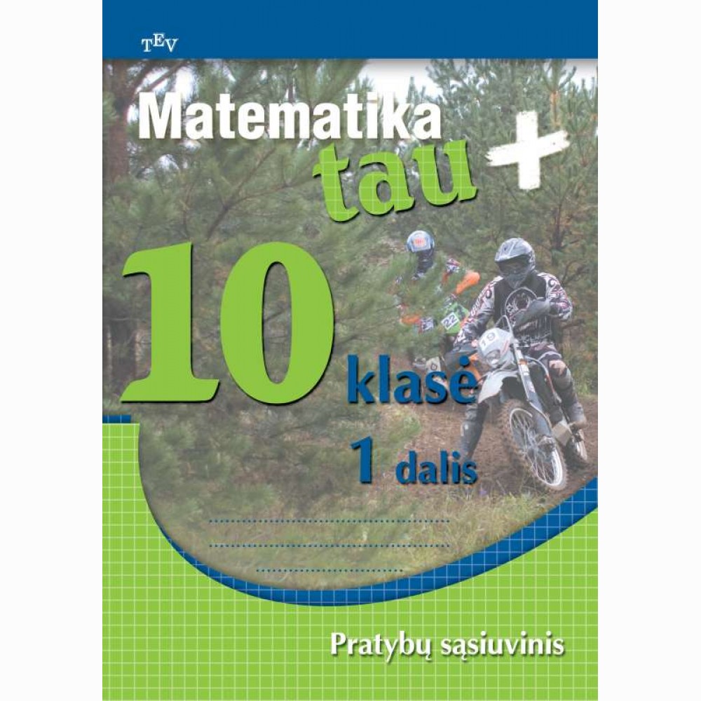 Matematika Tau Plius (EUR). 10 kl.1 d. pr. sąs.