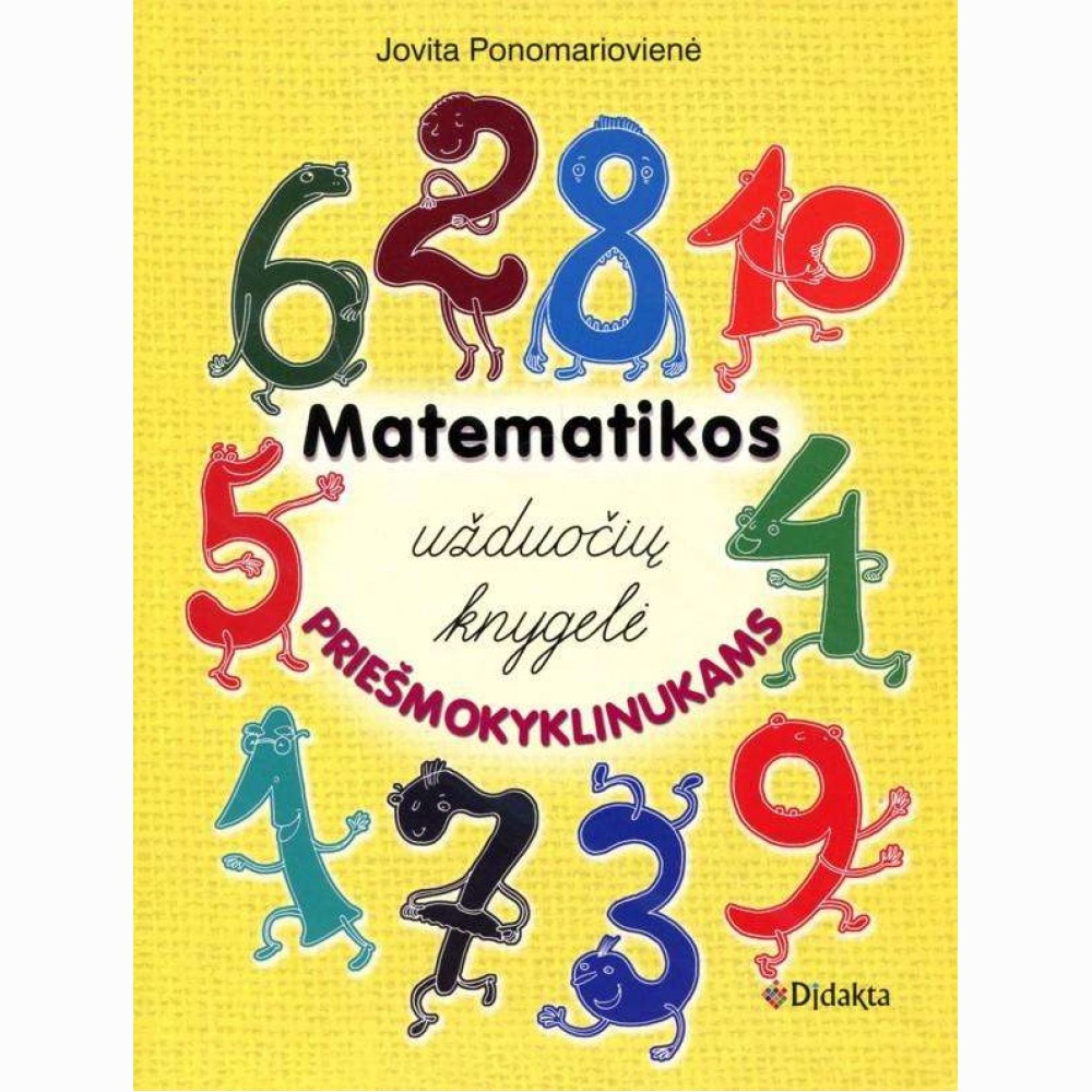 Matematikos užduočių knygelė priešmokyklinukams