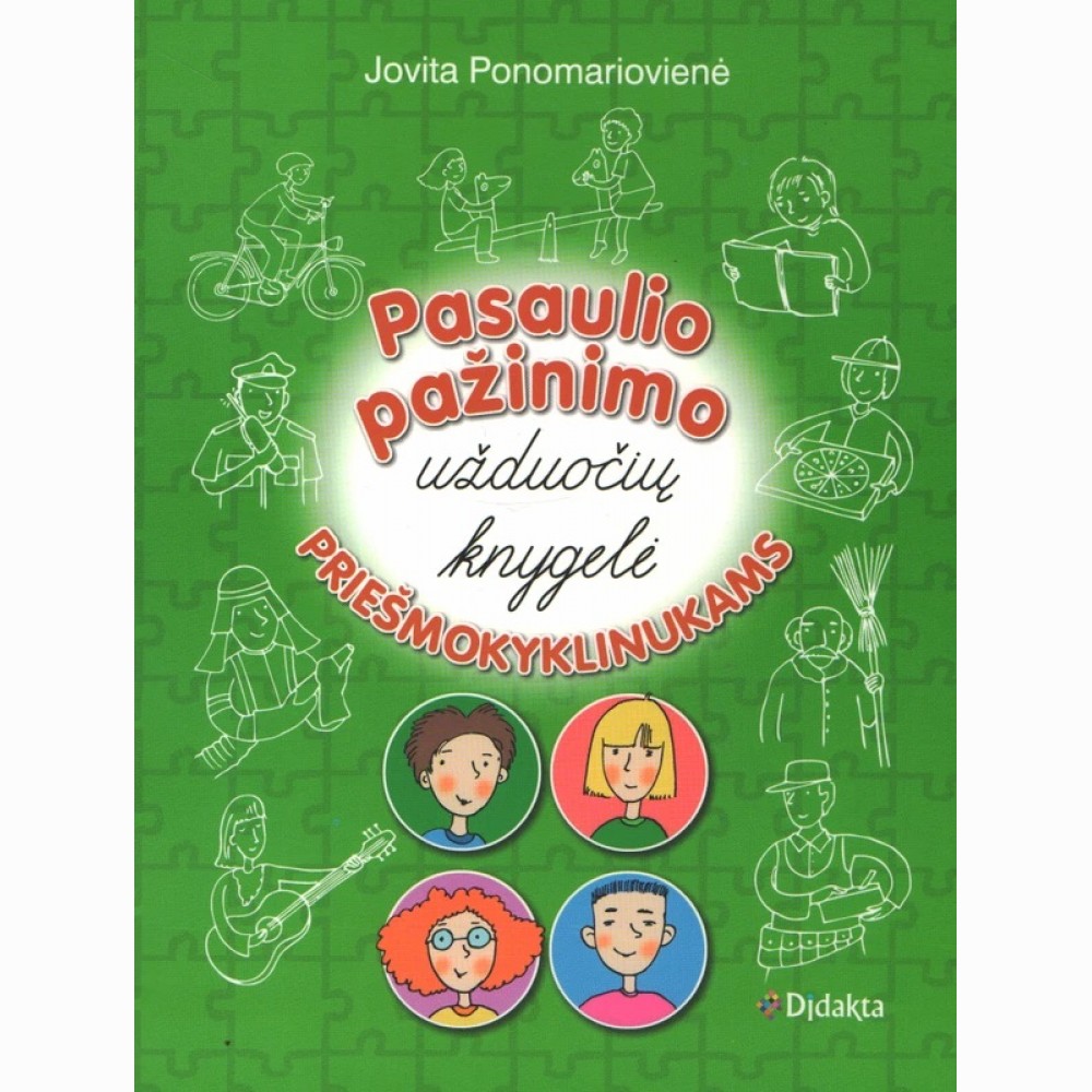 Pasaulio pažinimo užduočių knygelė priešmokyklinukams