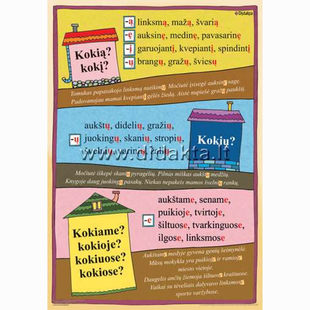 Kokią? Kokį? 