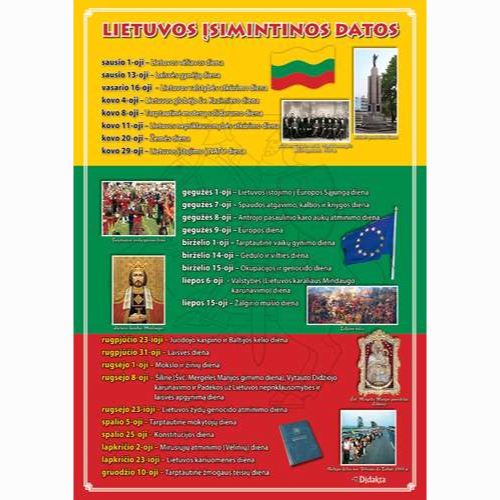 Lietuvos įsimintinos datos 