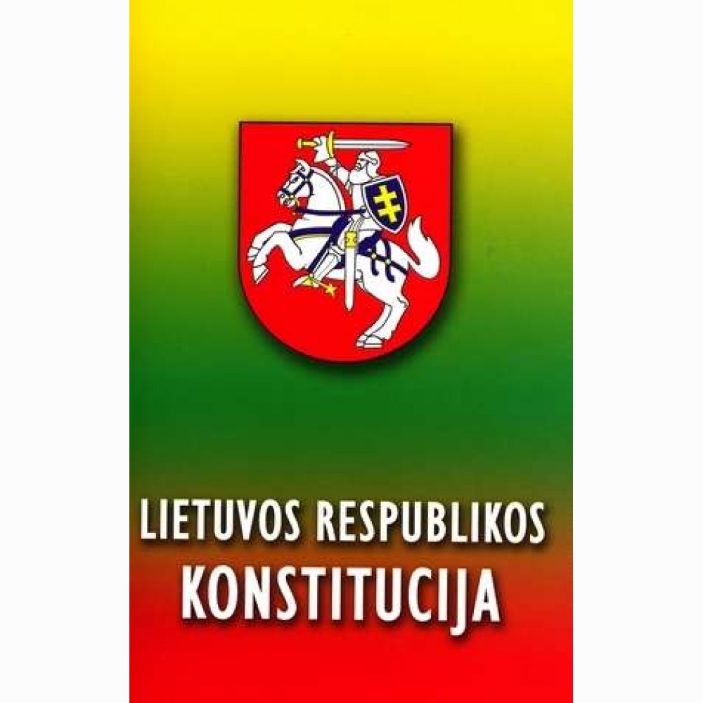 Lietuvos Respublikos Konstitucija