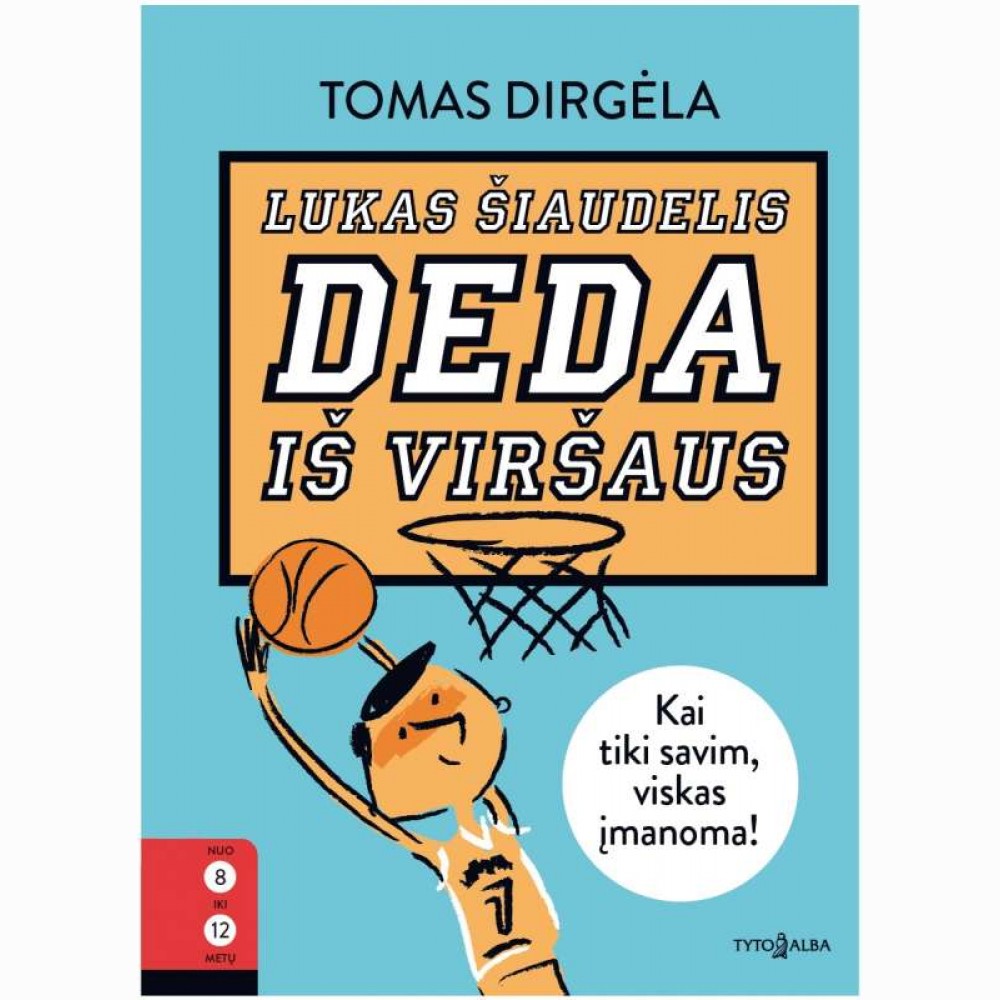 Lukas Šiaudelis deda iš viršaus