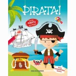 Piratai. Spalvinimo ir užduotėlių knygelė