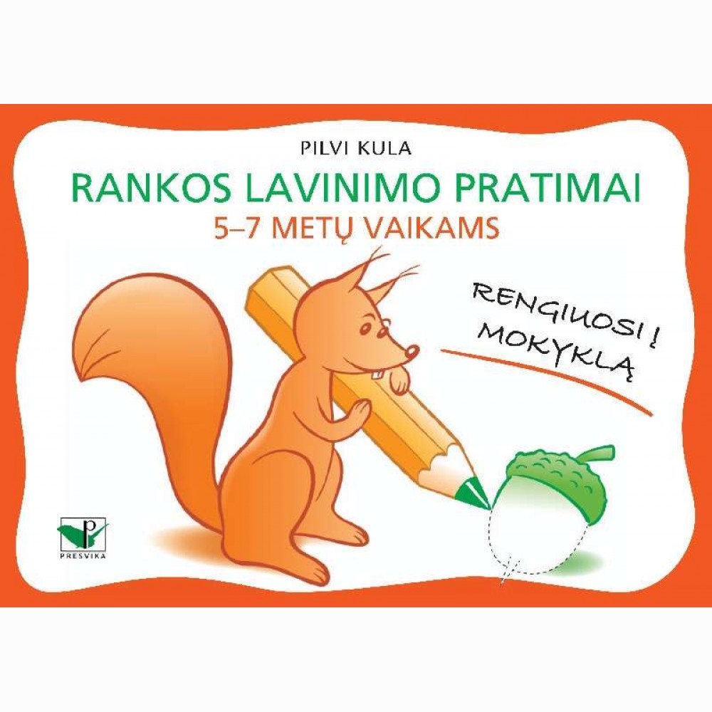 Rankos lavinimo pratimai 5-7 m.vaikams. Rengiuosi į mokyklą