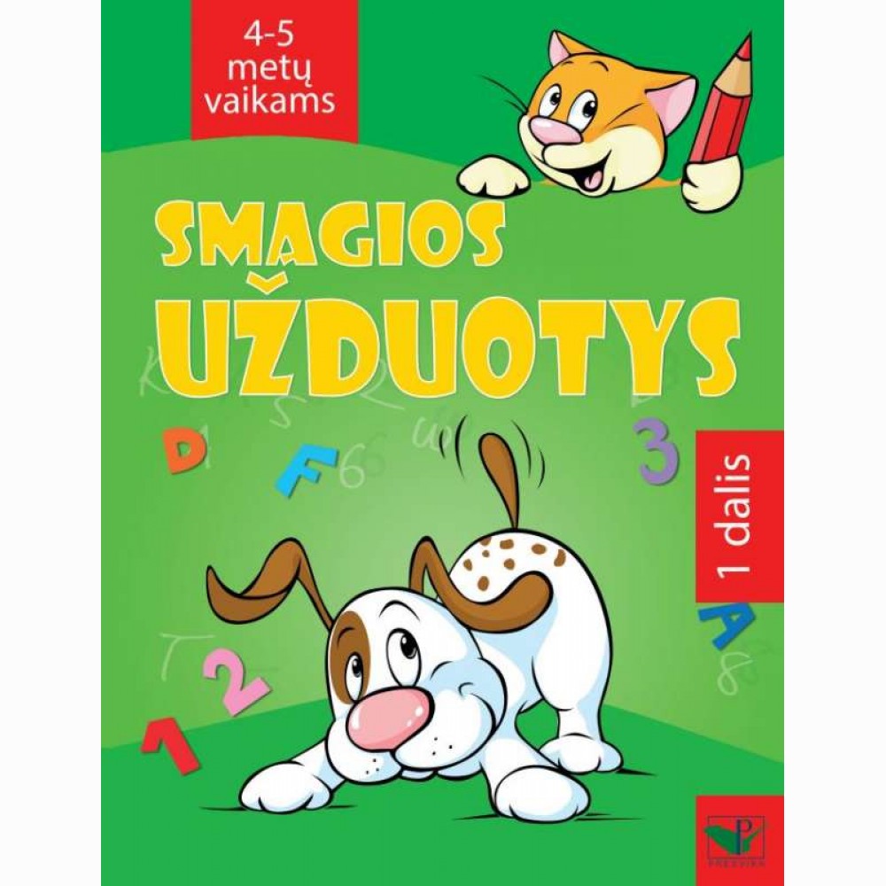 Smagios užduotys 4-5 metų vaikams 1 dalis