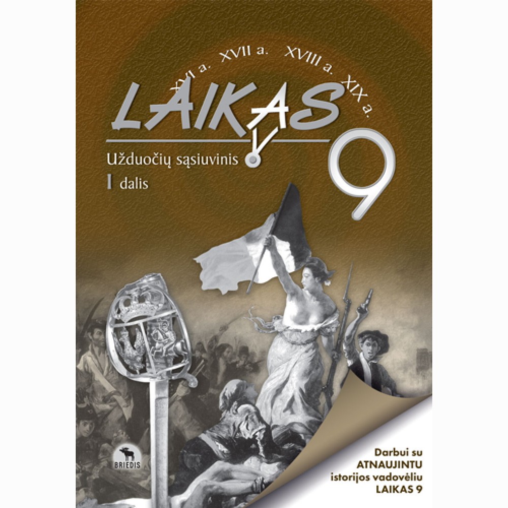Laikas 9. Užduočių sąsiuvinis 9 kl., I d. 