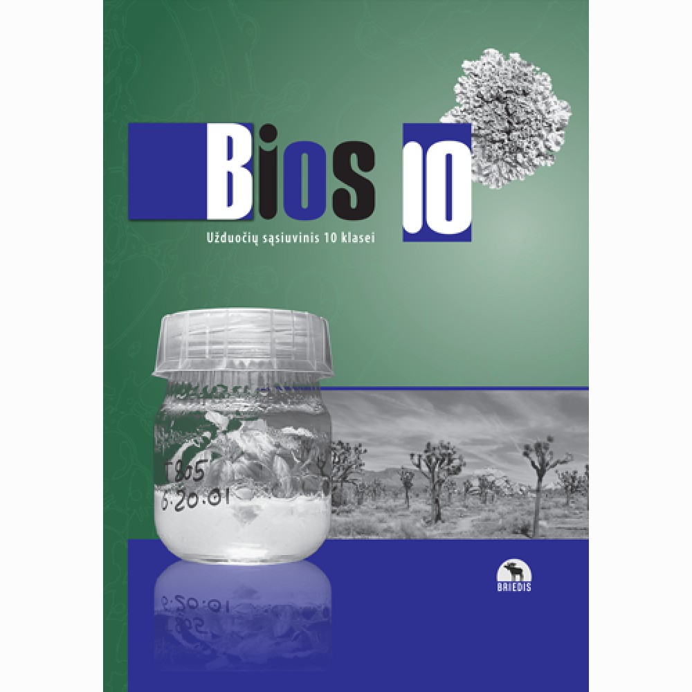 Bios 10. Biologijos užduočių sąsiuvinis 10 kl. 