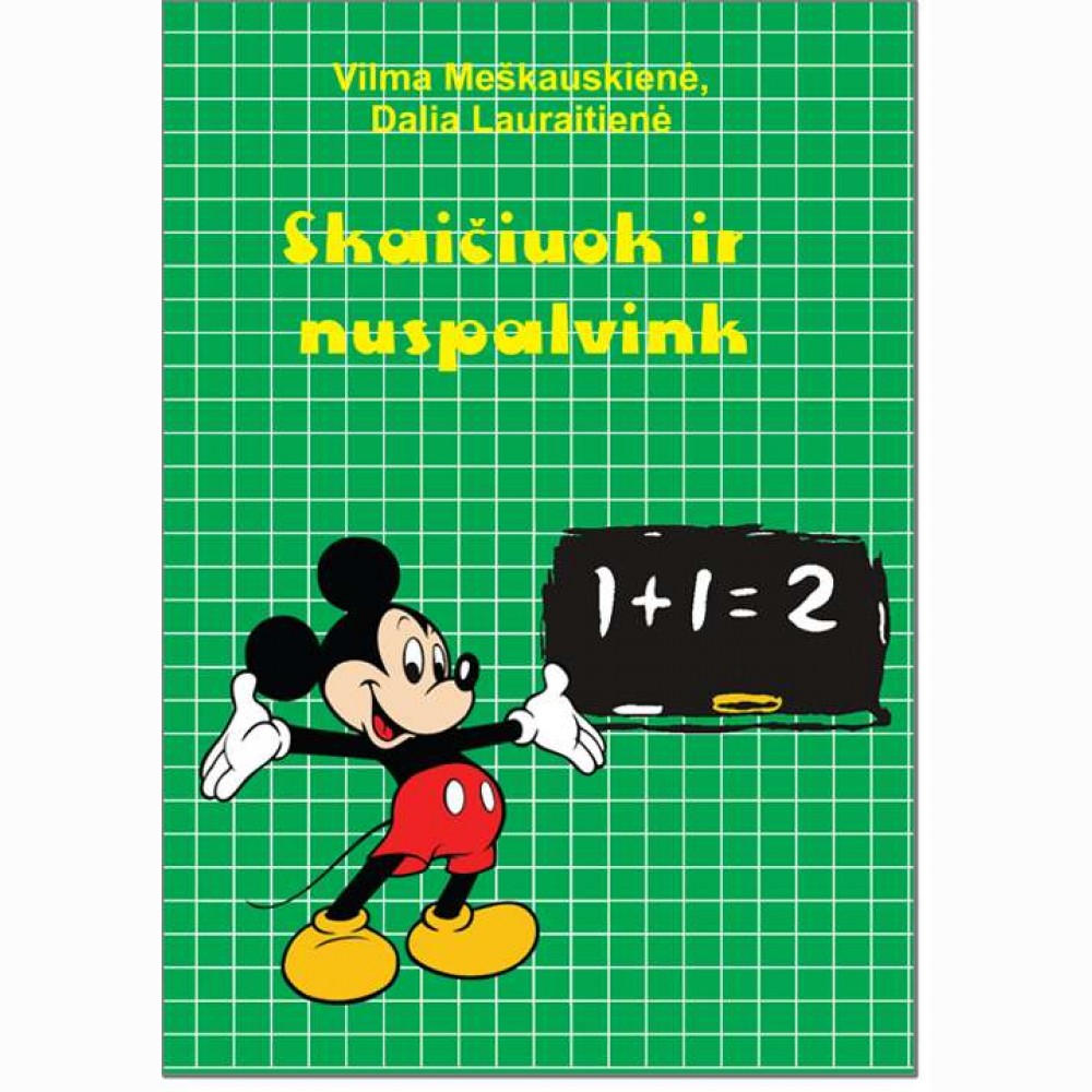 Skaičiuok ir nuspalvink 