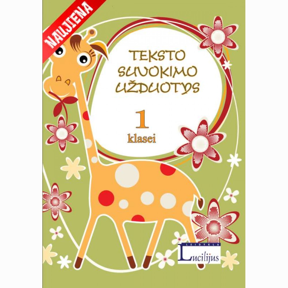 Teksto suvokimo užduotys 1 klasei