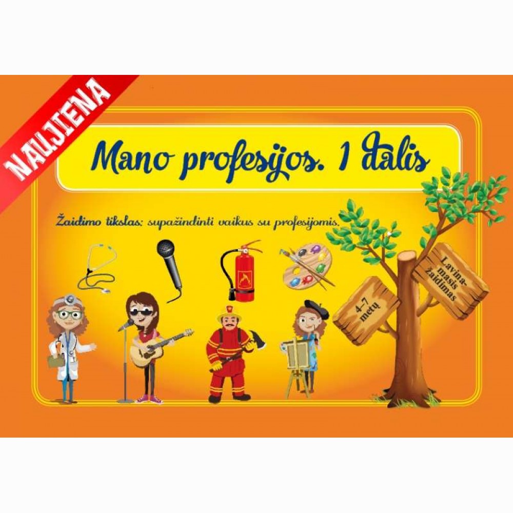 Mano profesijos 1 d. 