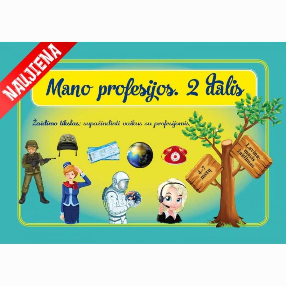 Mano profesijos. 2 dalis 