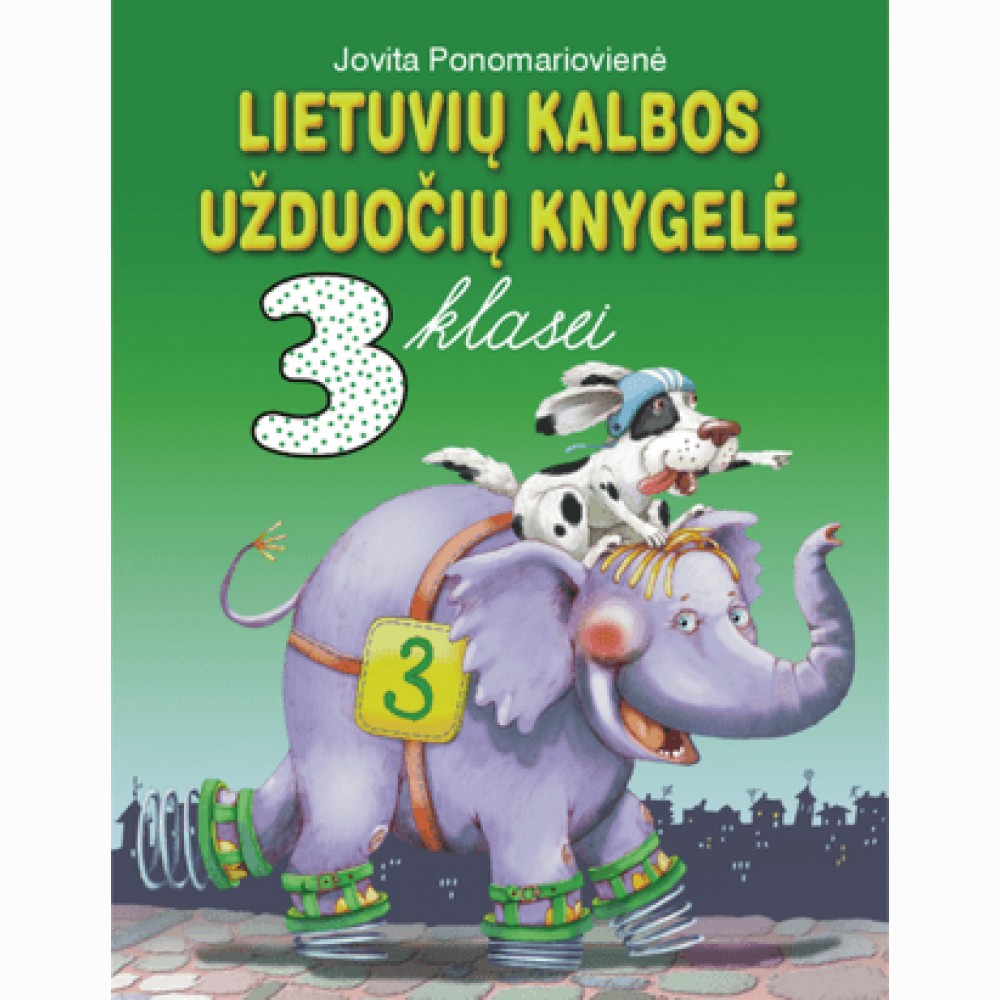 Lietuvių kalbos užduočių knygelė 3kl.             