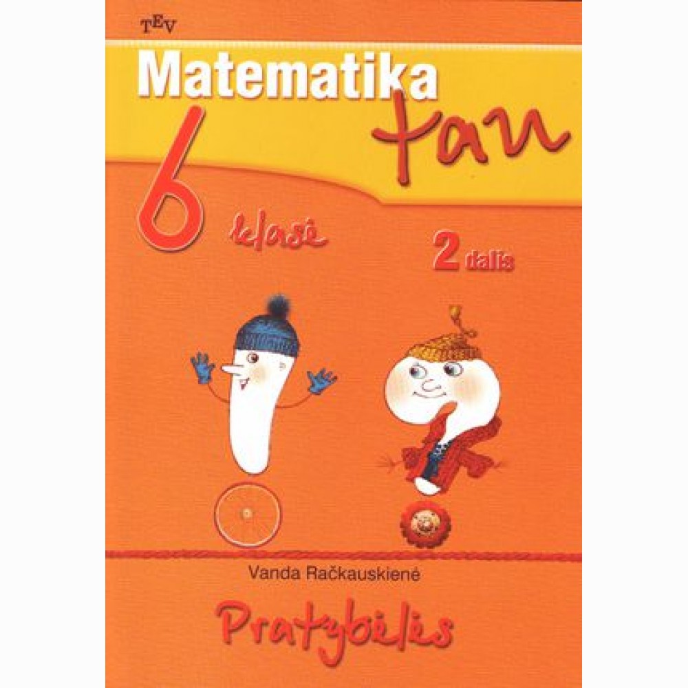 Matematika Tau 6 kl. 2 d.pratybėlės