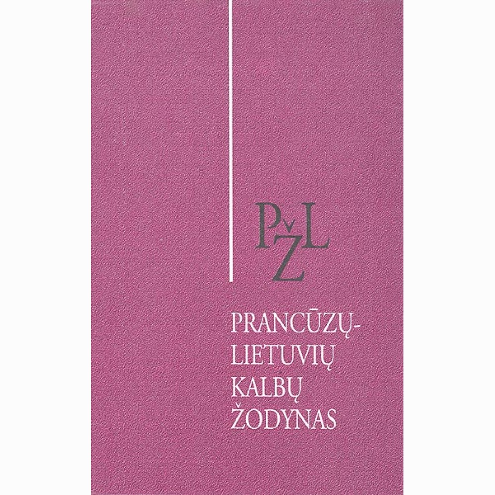 Prancūzų-lietuvių k. žodynas 