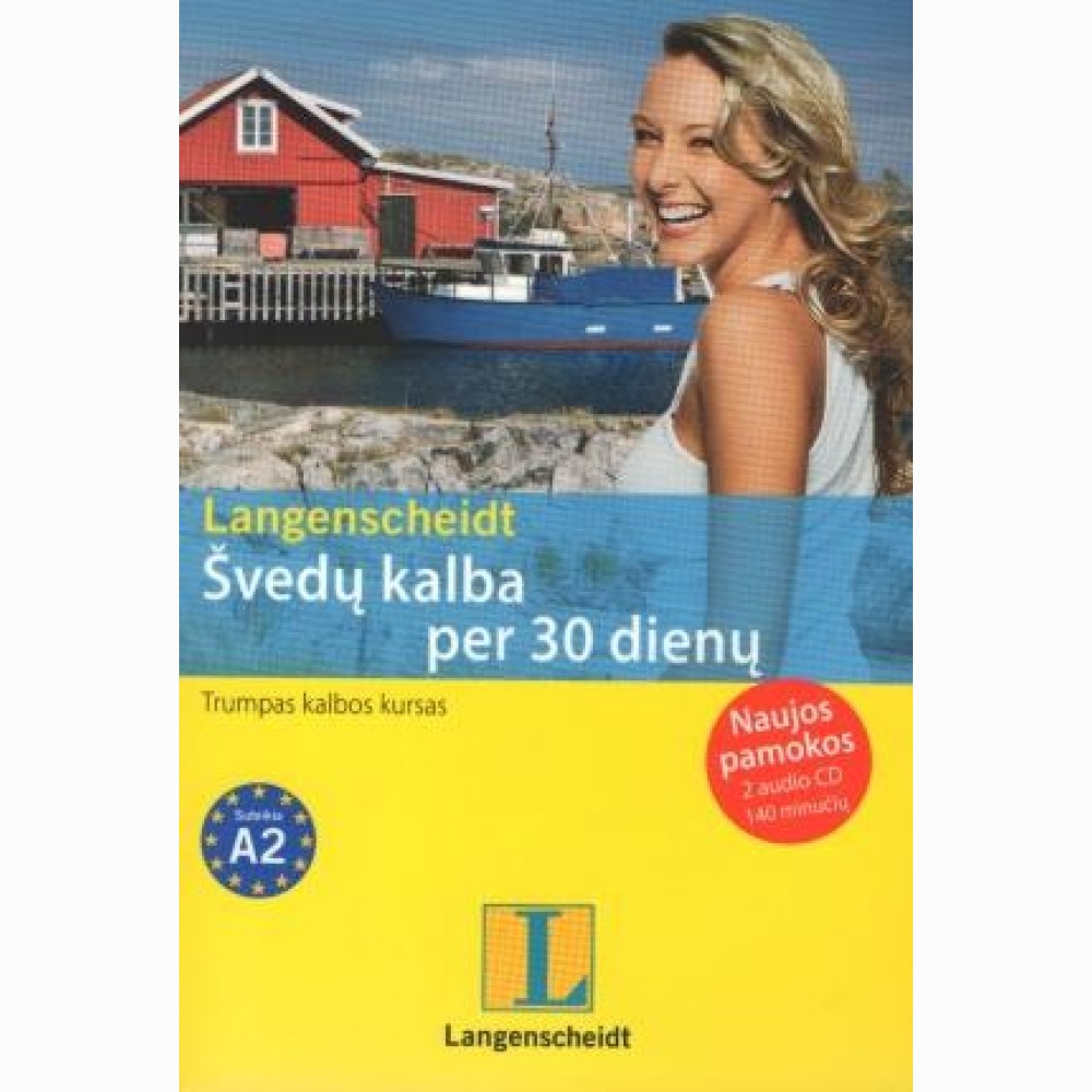 Švedų kalba per 30 dienų + 2 CD 
