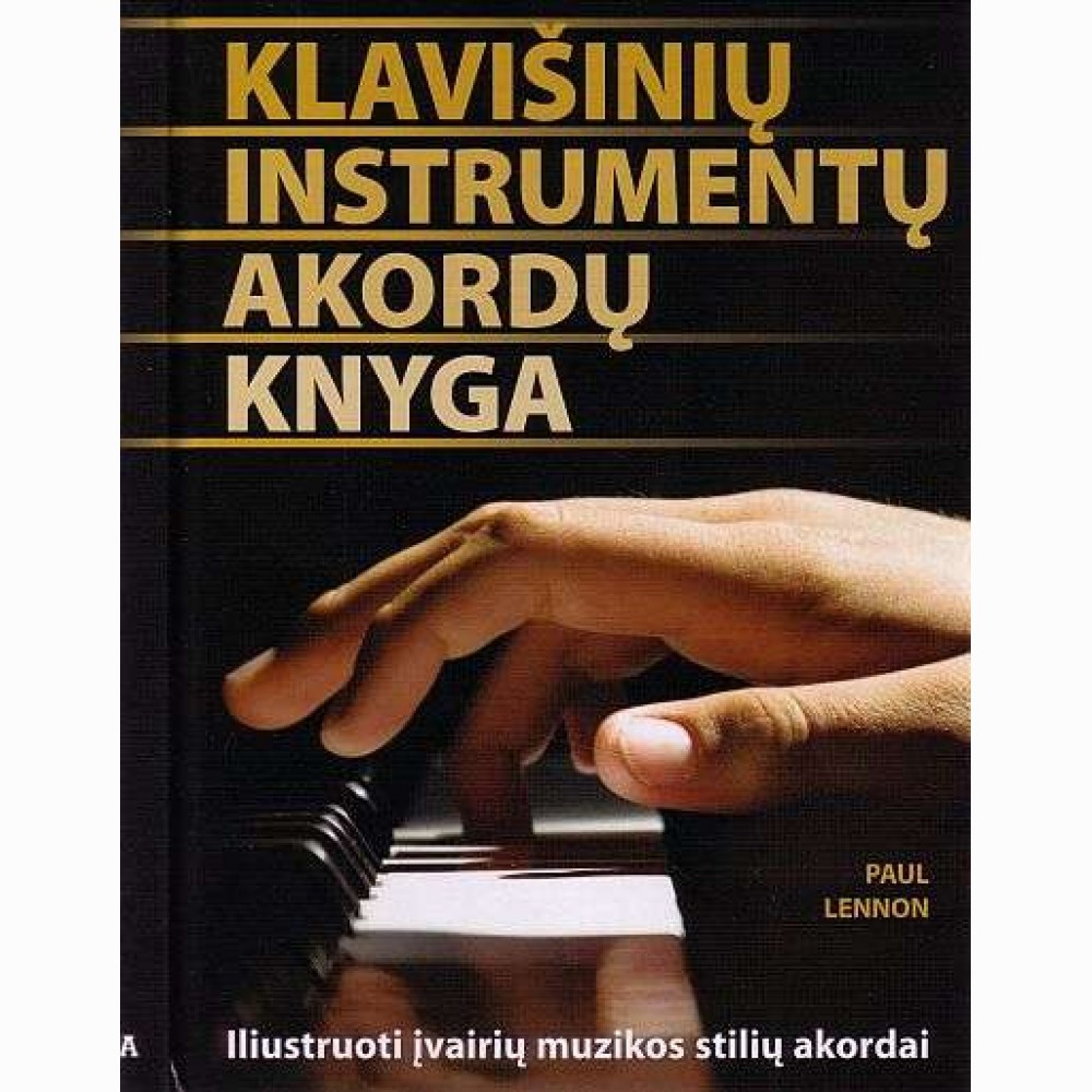 Klavišinių instrumentų akordų knyga