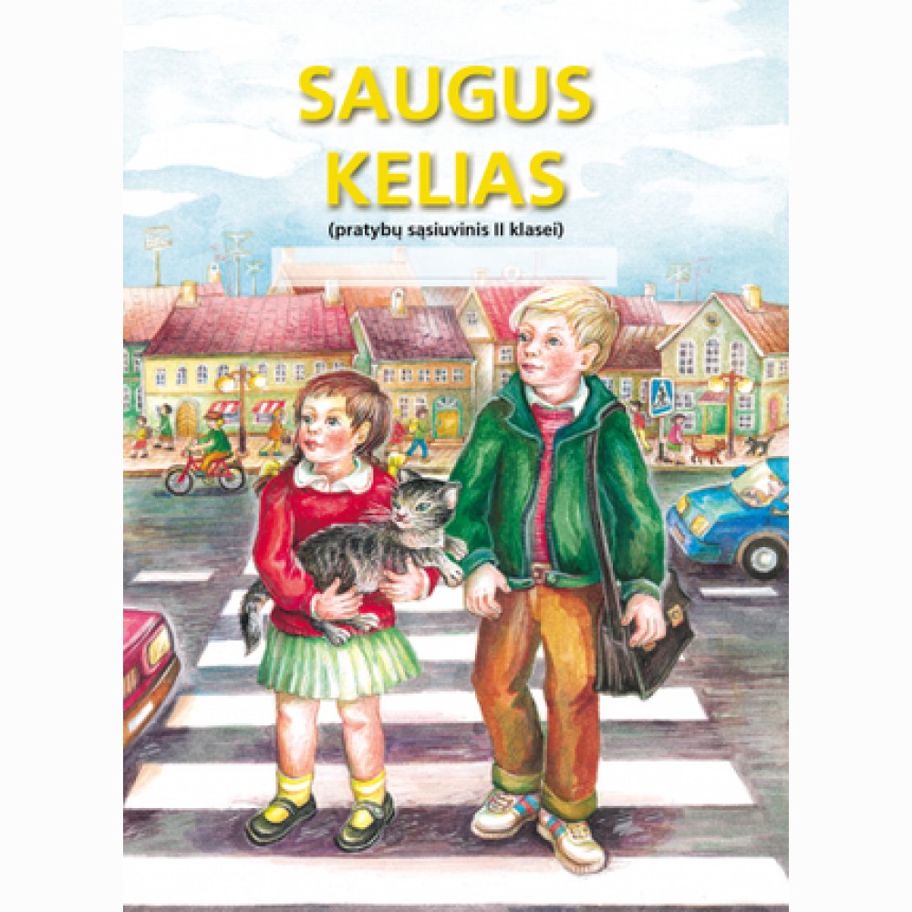 Pratybų sąsiuvinis 2 kl. Saugus kelias