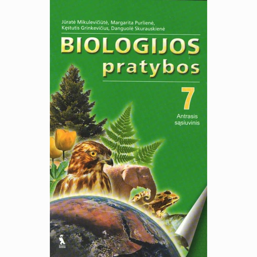 BIOLOGIJOS PRATYBOS VII KLASEI. Antrasis sąsiuvinis