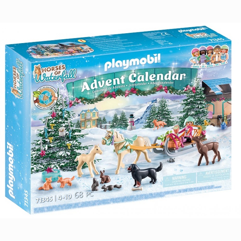 Advento kalendorius Advent Calendar - Christmas Sleigh Ride 71345