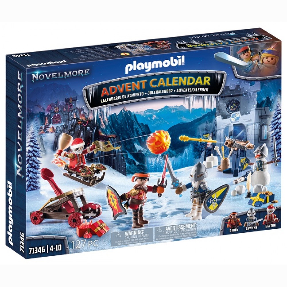 Advento kalendorius Advent calendar Novelmore - Battle in the snow 71346