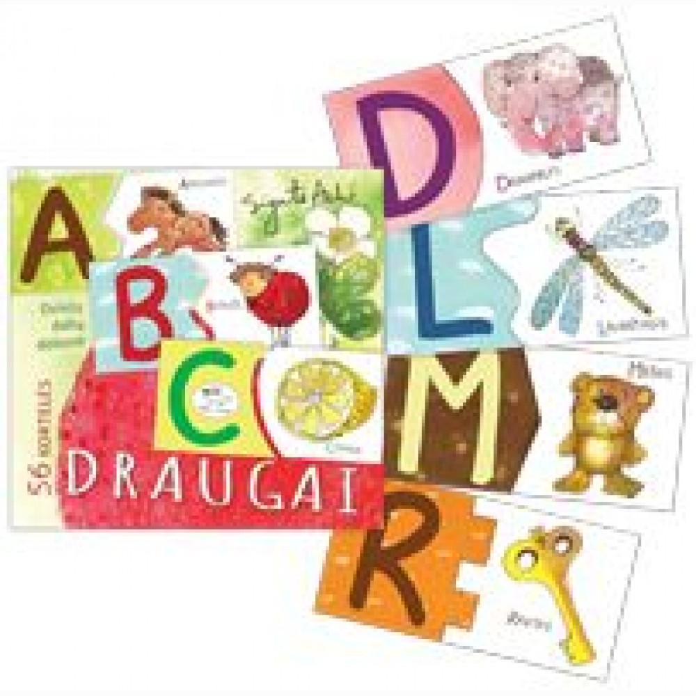 Žaidimas. ABC draugai 