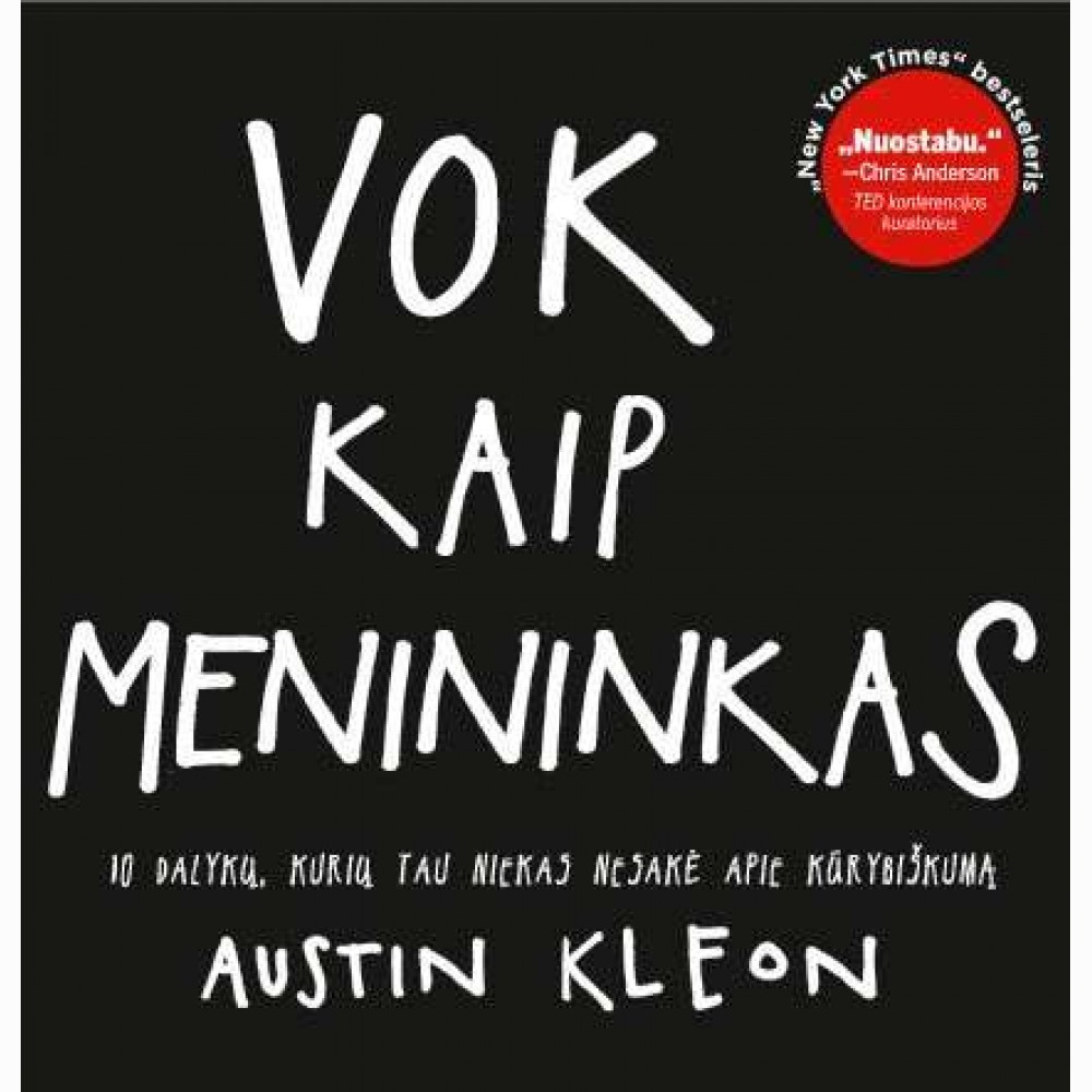Vok kaip menininkas 