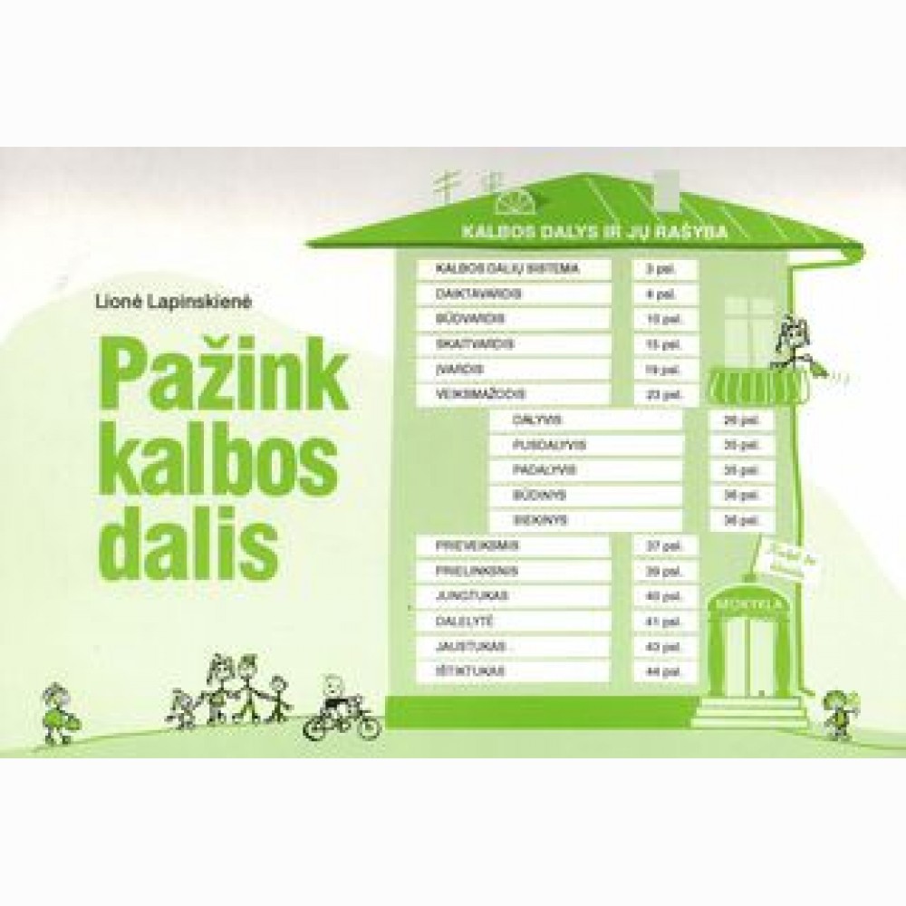Pažink kalbos dalis
