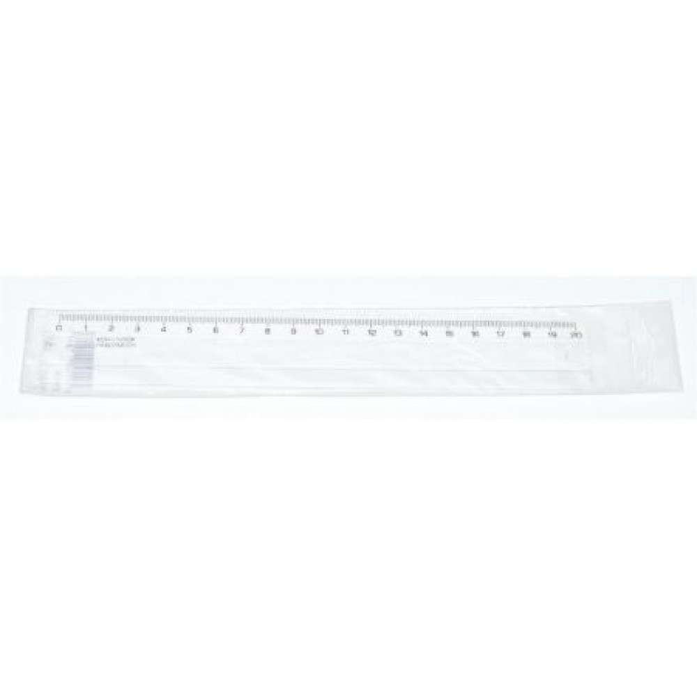 Liniuotė plastm.perm 20cm K-I- 