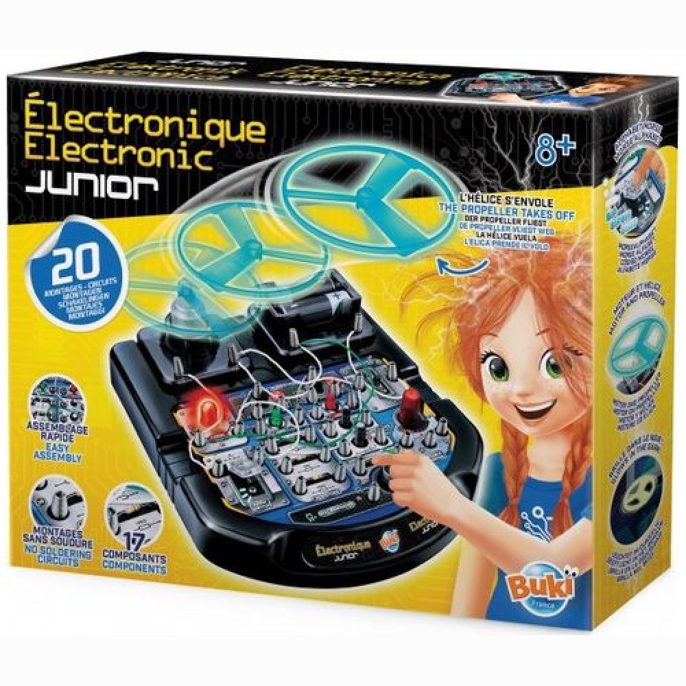 Rinkinys tyrinėjimui Elektronika Junior/BF