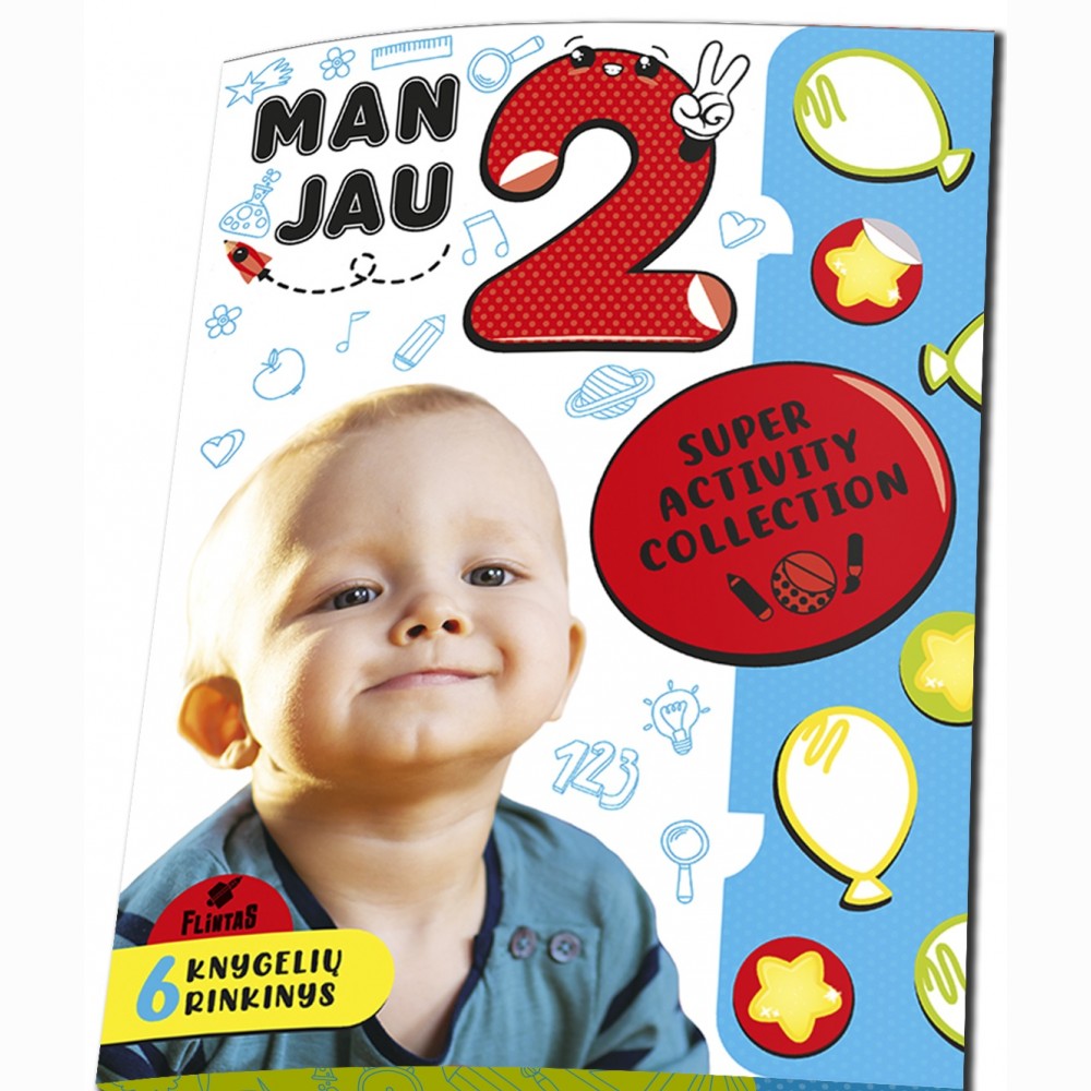 Man jau 2! Super activity collection 6 knygelės