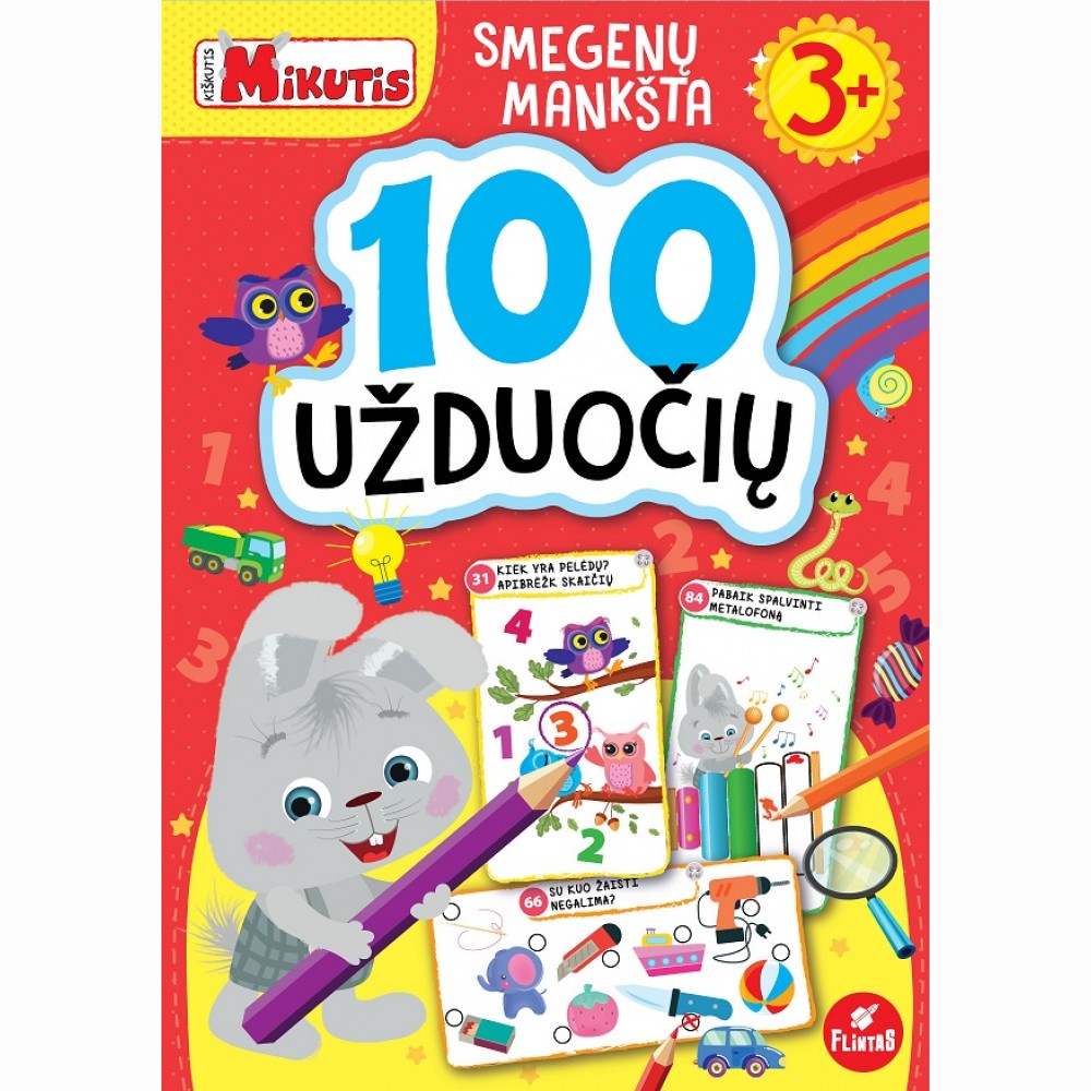 100 užduočių trimečiui
