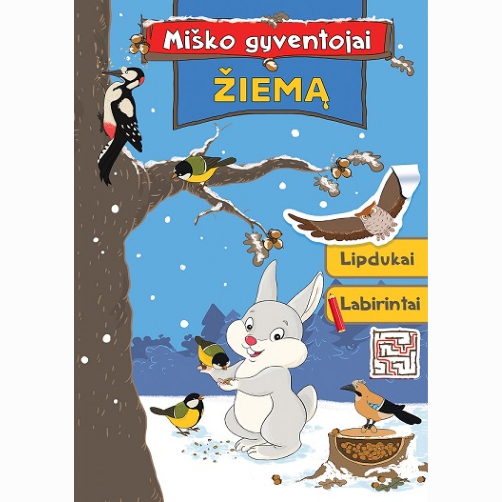 Miško gyventojai žiemą
