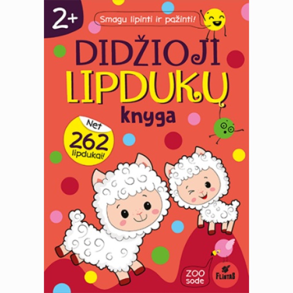 Zoologijos sode.Didžioji lipdukų knyga