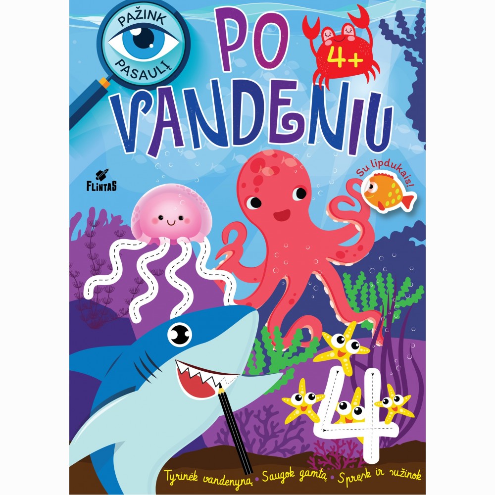 Pažink pasaulį su gyvūnais. Po vandeniu