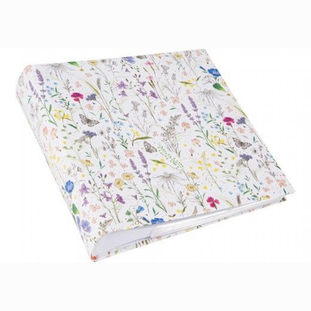 Albumas GOLDBUCH 17574 Summer Meadow white 23x23cm, 10x15cm /200 foto kišeninis | knyginio rišimo