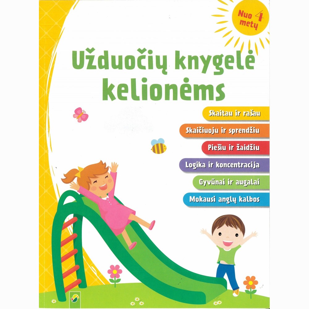 Užduočių knygelė kelionėms