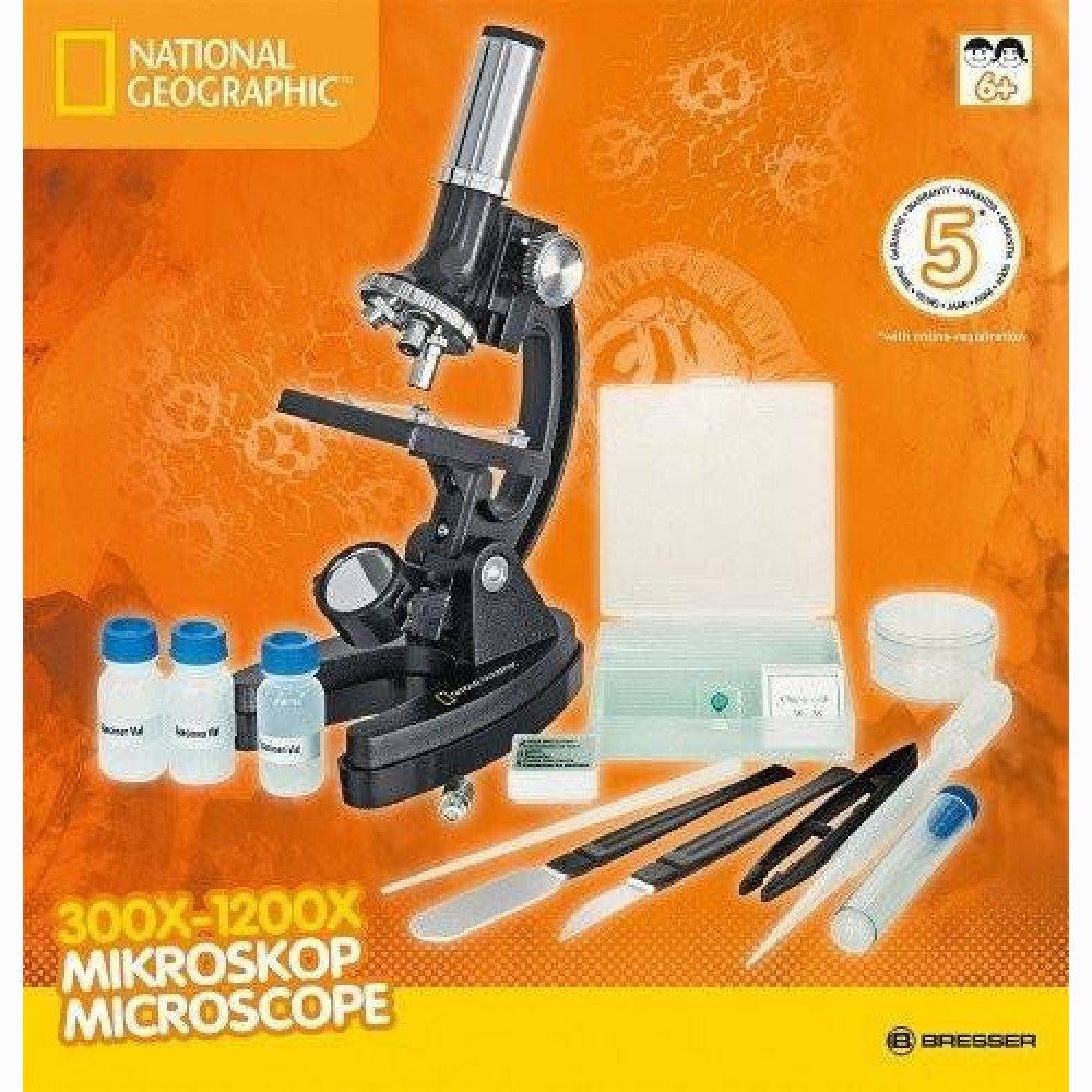 Mikroskopas 300x1200 NG/9118002/Bresser