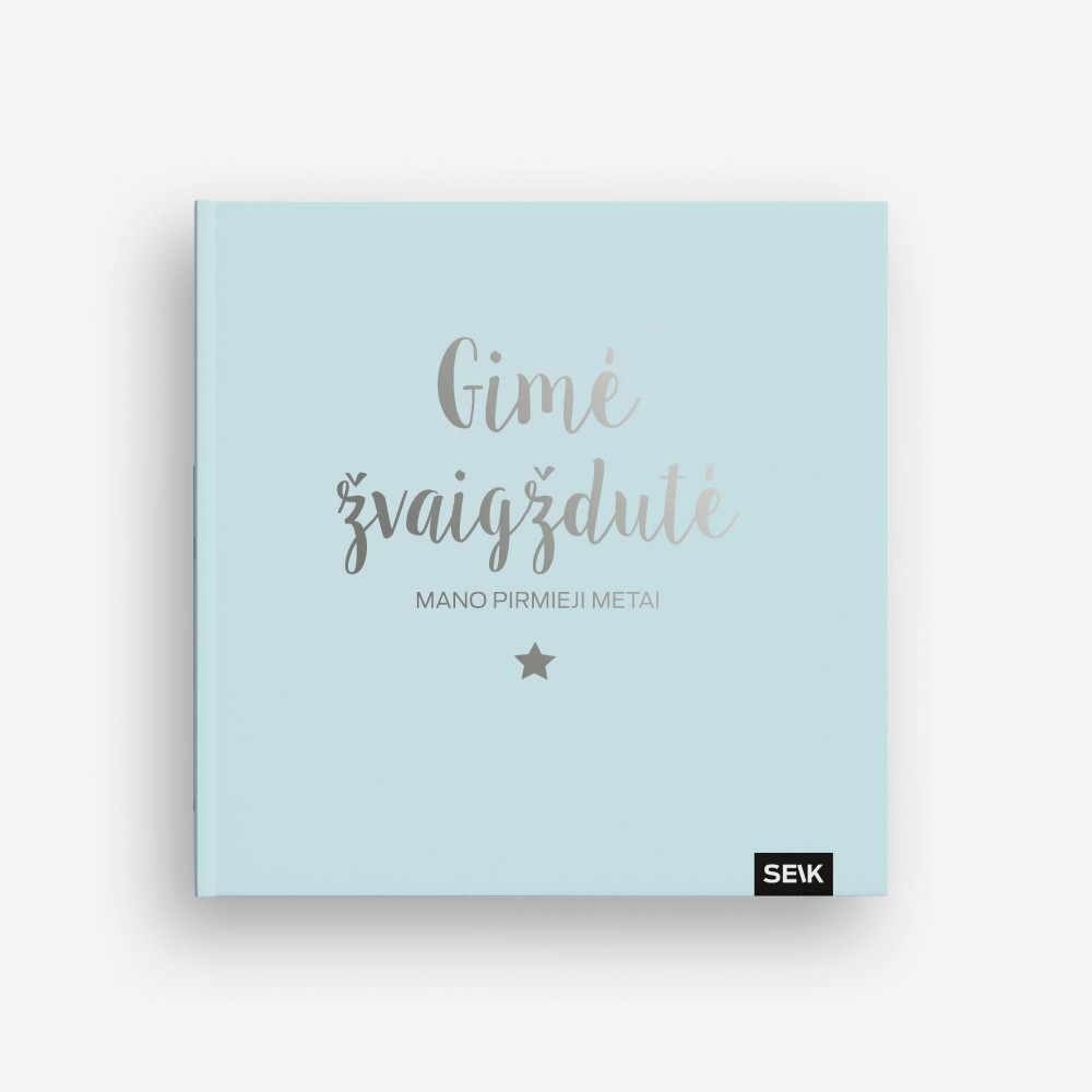 Gimė žvaigždutė - mano pirmieji metai (mėlyna)
