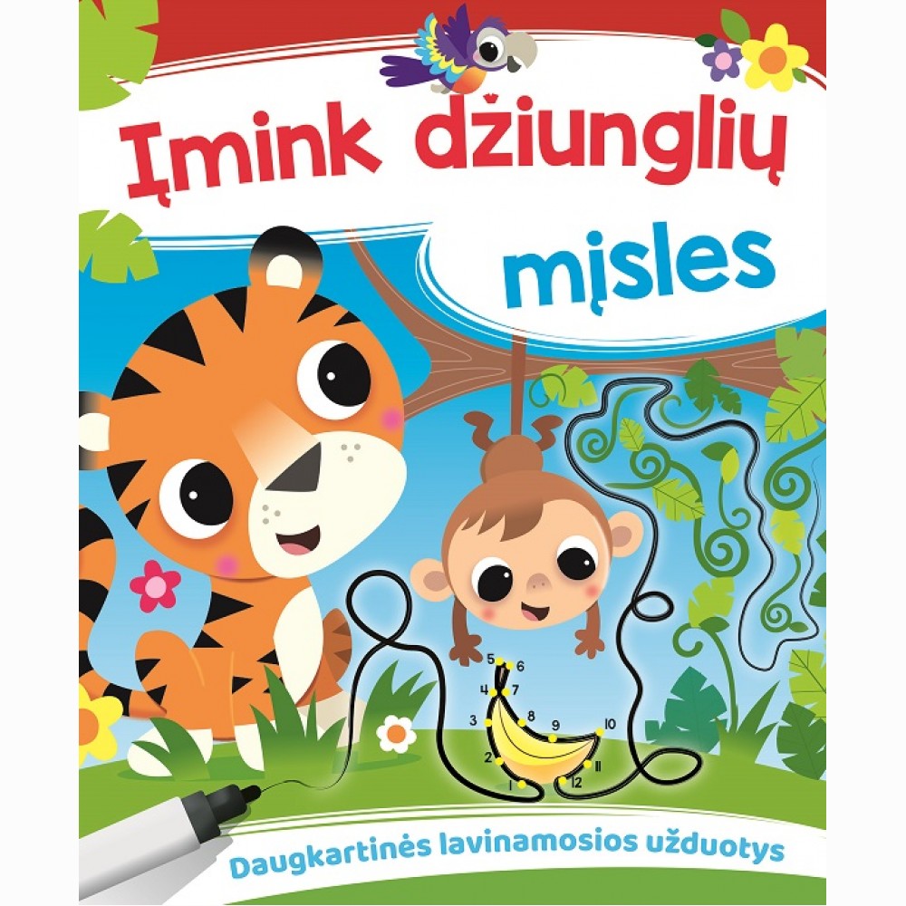 Įmink džiunglių mįsles