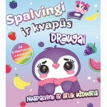 Spalvingi ir kvapūs draugai. Nuspalvink ir atlik užduotis