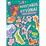 Nuostabūs gyvūnai. Lipdukų ir užduotėlių knyga
