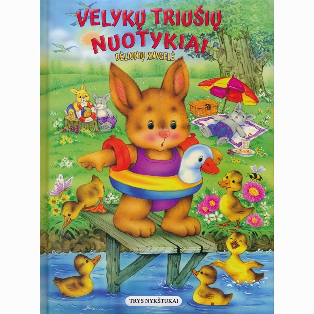 Velykų triušių nuotykiai. Dėlionių knygelė