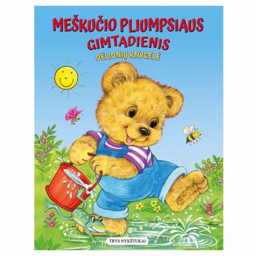 Meškučio Pliumpsiaus gimtadienis. Dėlionių knygelė